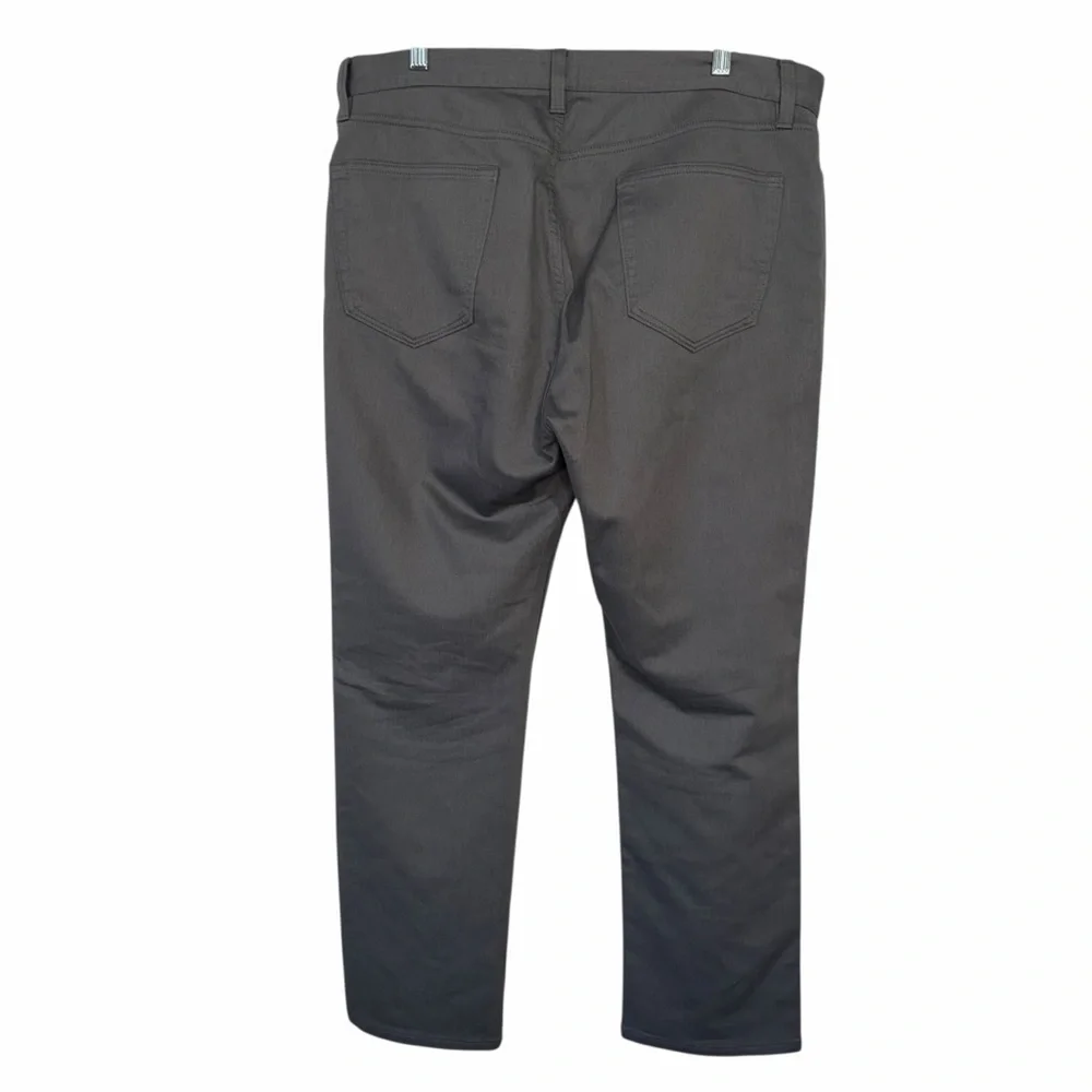 Banana Republic The Traveler Slim Fit Pants Mens 36 x 30 Gray Casual Office